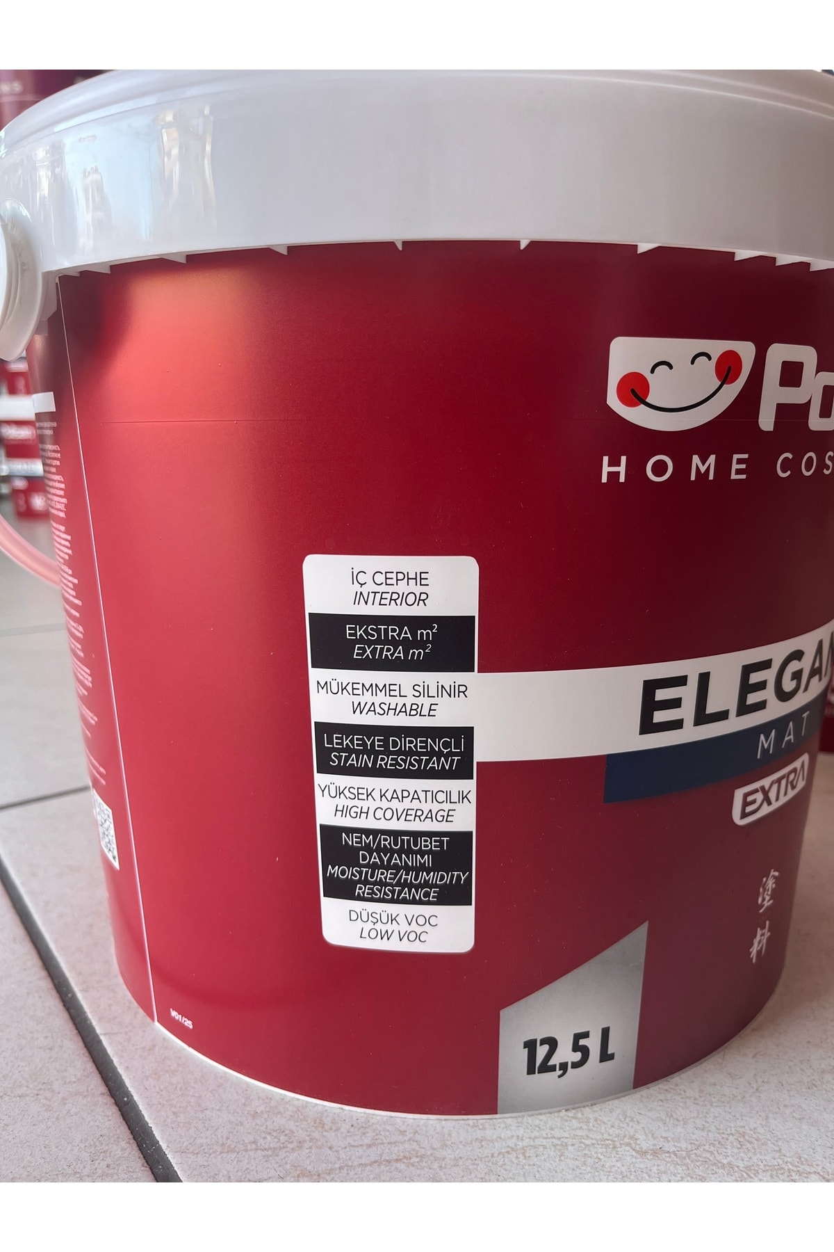 Elegans Extra Mat 1640 Doğal Bej Silinebilir İç Cephe Boyası