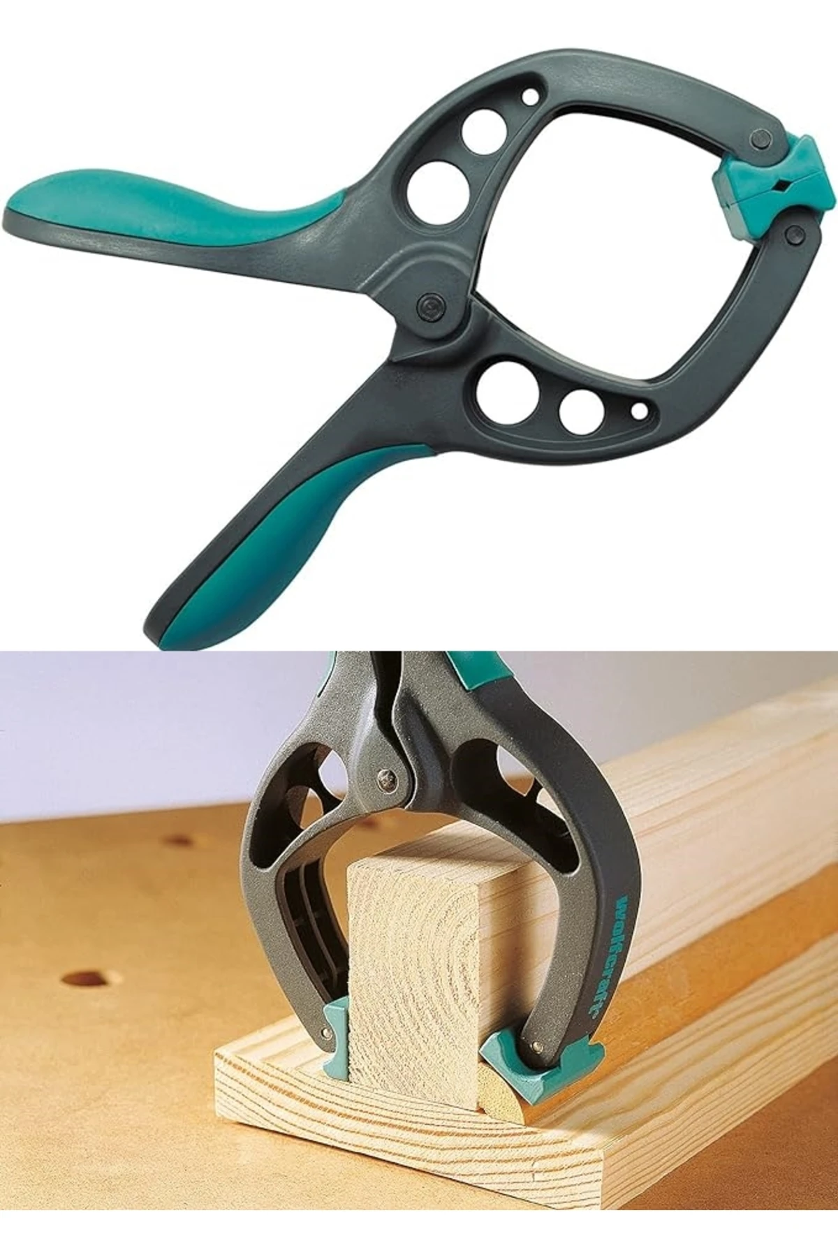 Mandal İşkence Ahşap Marangoz Hobi Fon Kamp Plaj Mandalı Güçlü Mengene Metal Tutkallama Kıskacı 40mm