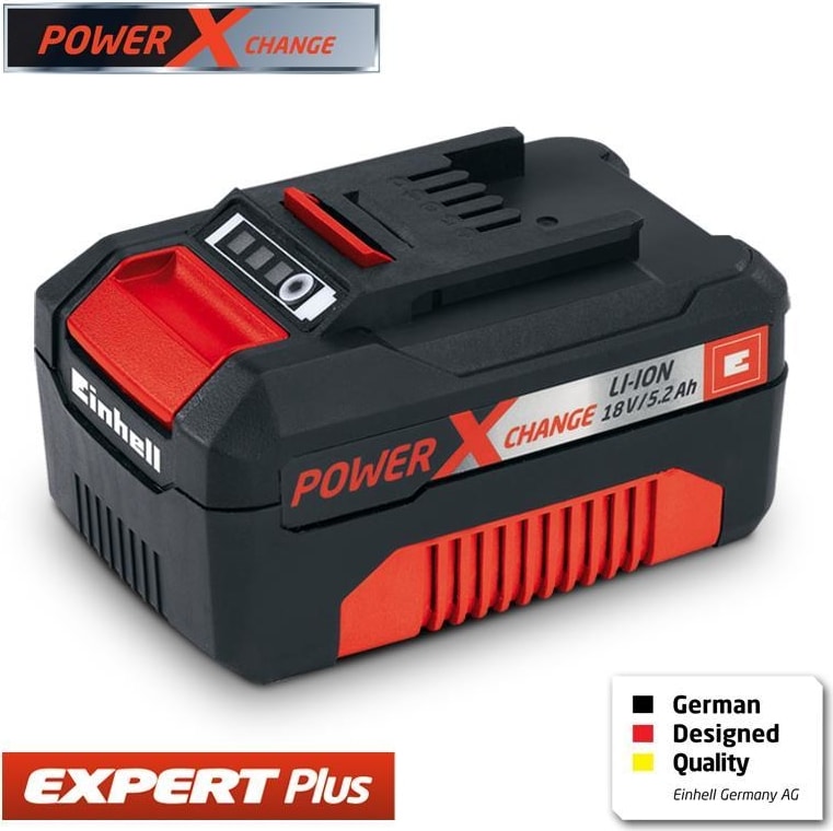 Power X-Change Li-On Akü 18 Volt 5,2 Ah