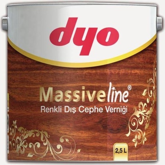 Massiveline Dış Cephe Verniği 2.5 Lt Sedir Ağacı
