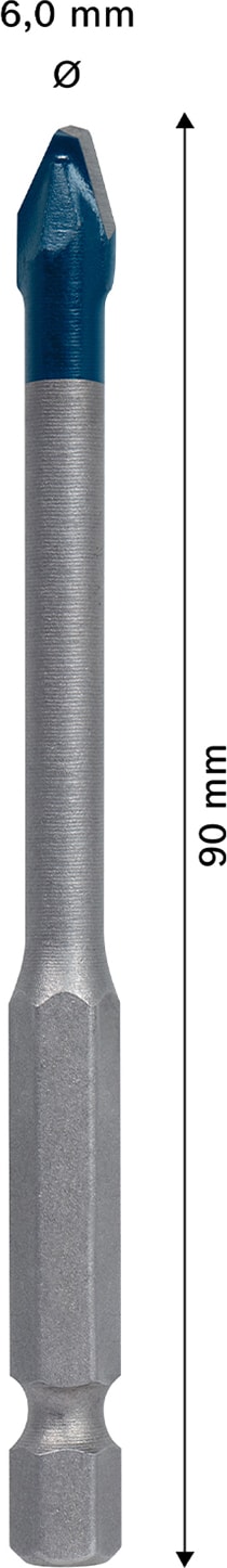 BOSCH Expert Hex-9 Hardceramic Delme Ucu 6 x 90 mm