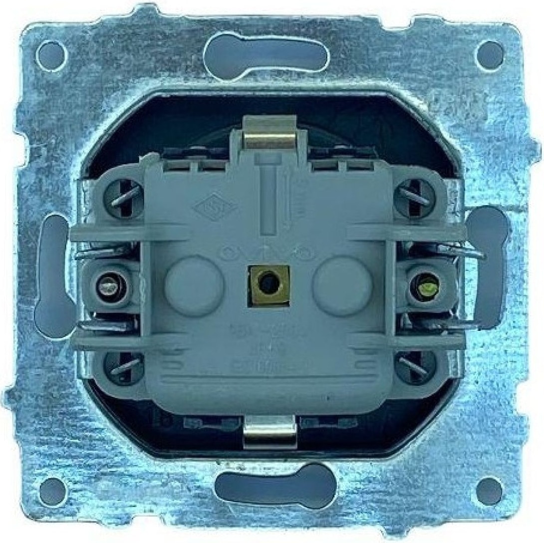 4 Adet  Grano Füme Topraklı Priz Çerçevesizdir