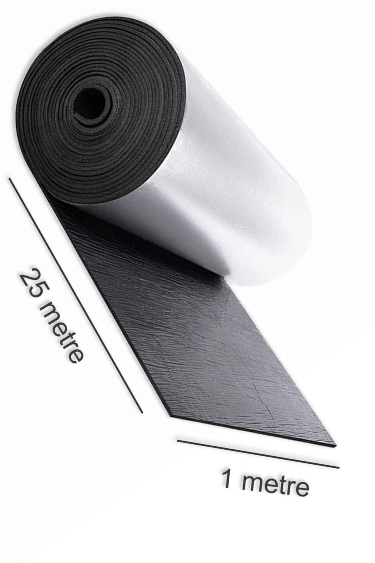 Kalorifer Petek Arkalığı 25metre X 1metre Rulo Isı Yalıtım Levhası Radyatör Arkası Polietilen Plaka