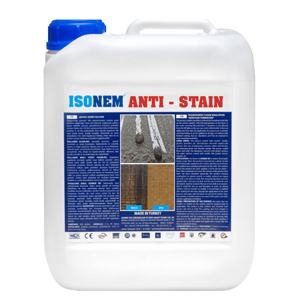 İSONEM ANTI STAIN KİR İTİCİ SOLÜSYON