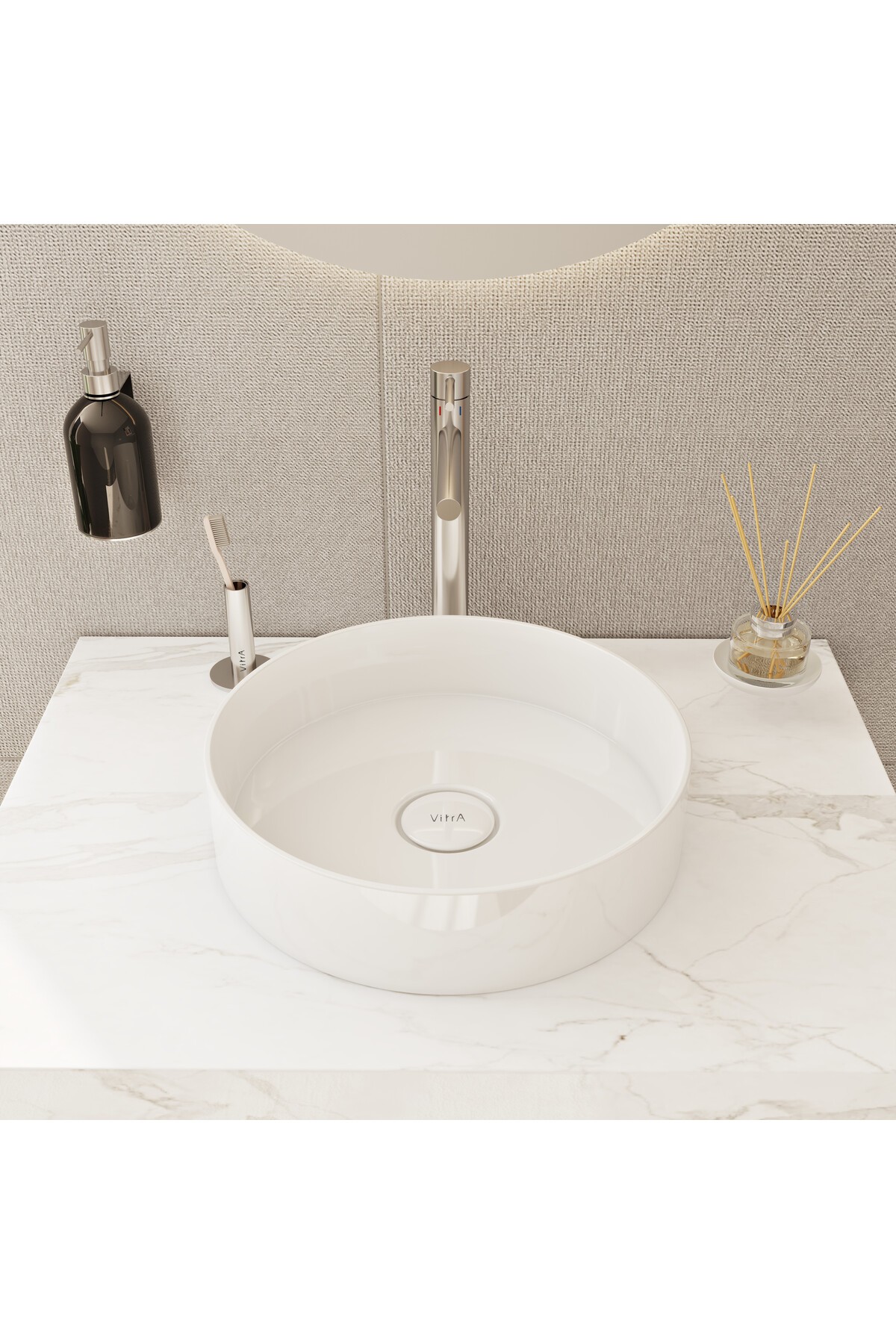 Origin A42558 Çanak Large Lavabo Bataryası, Krom
