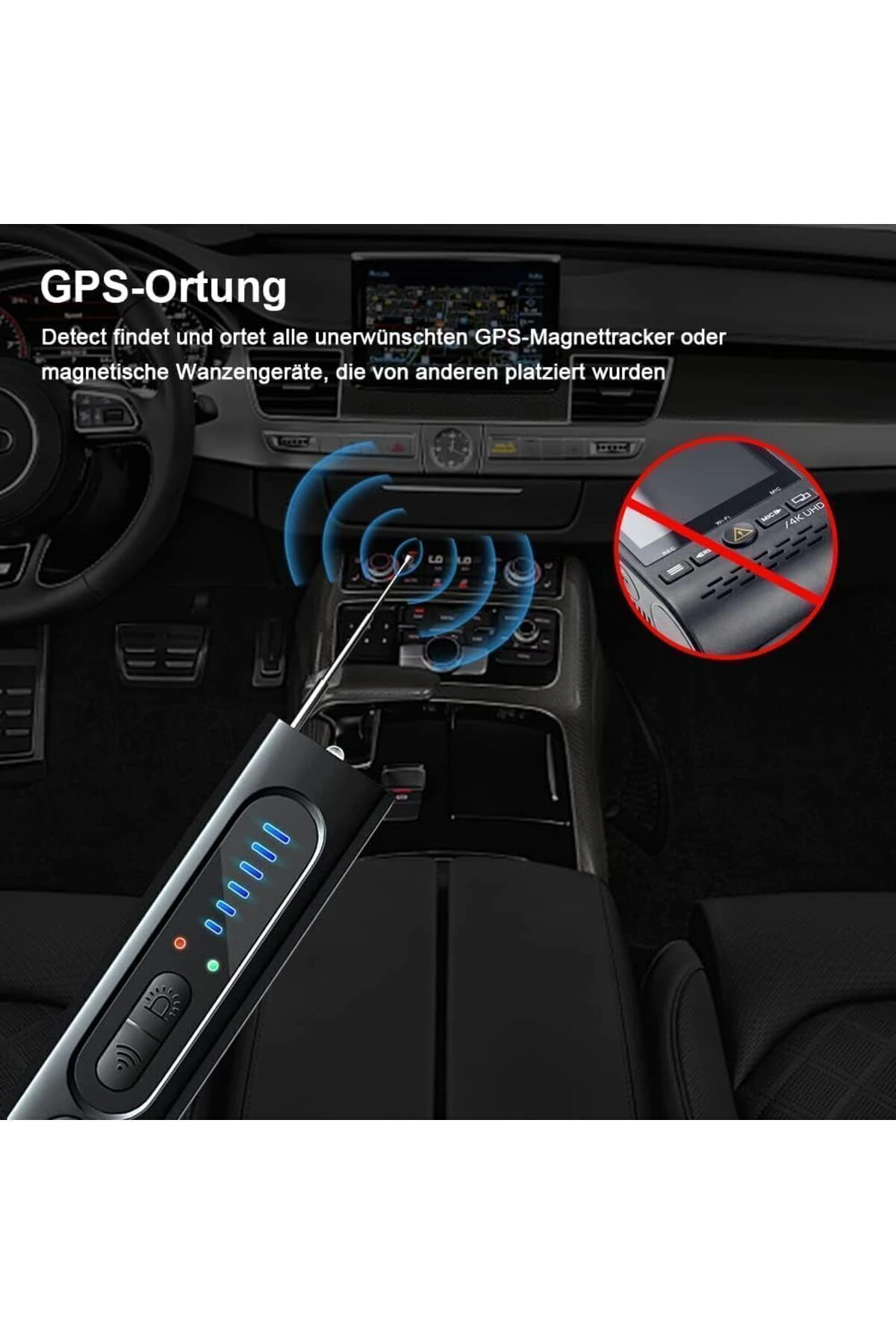 Gizli Kamera SeS Mikrofon Bulucu Dedektörü