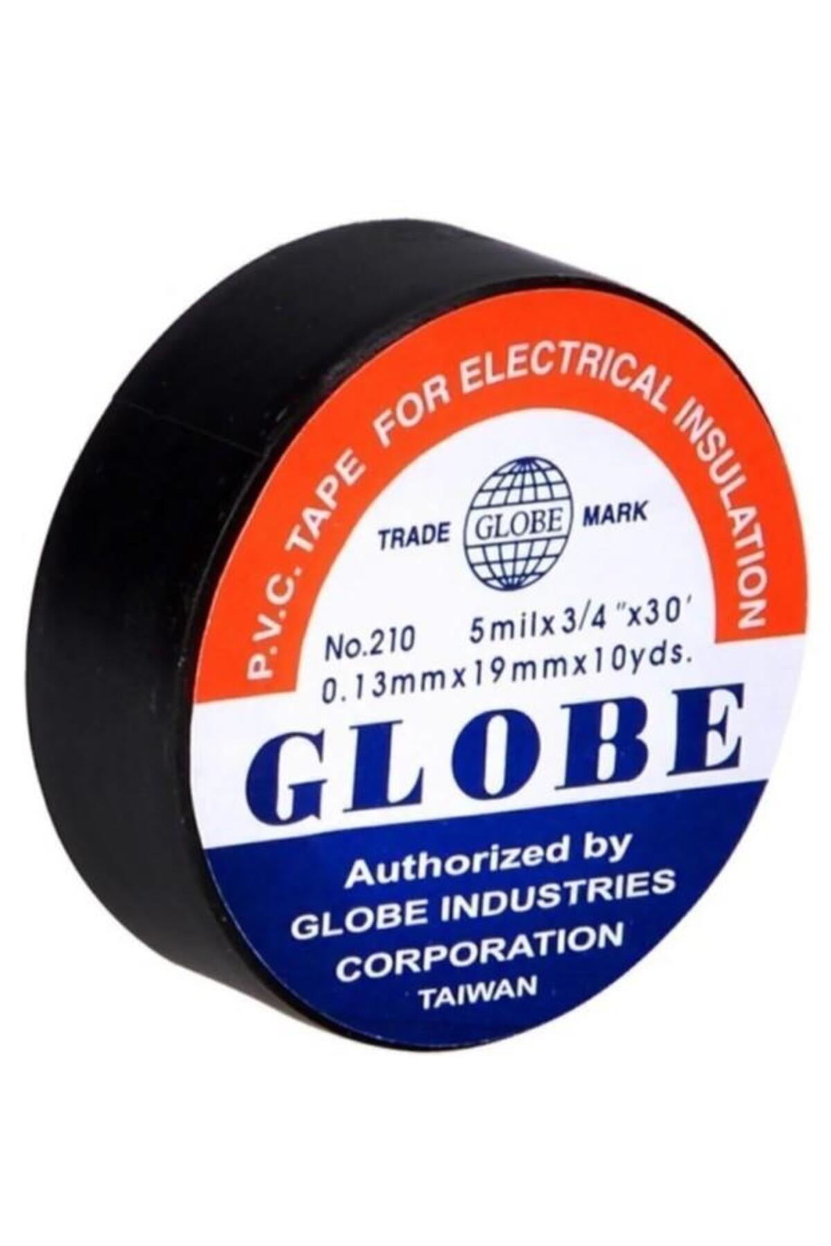 GLOBE Plastik Izole Elektrik Bandı - Siyah 1adet