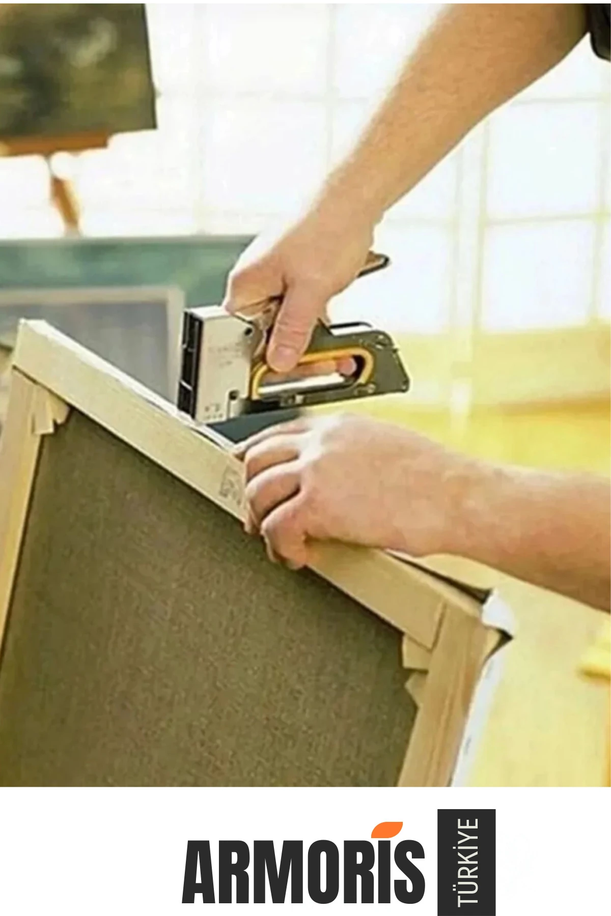 Yeni Nesil Koltuk Döşeme Mekanik Çerçeve Mobilya Ahşap Çerçeve Çakma Manuel Zımba Tabancası