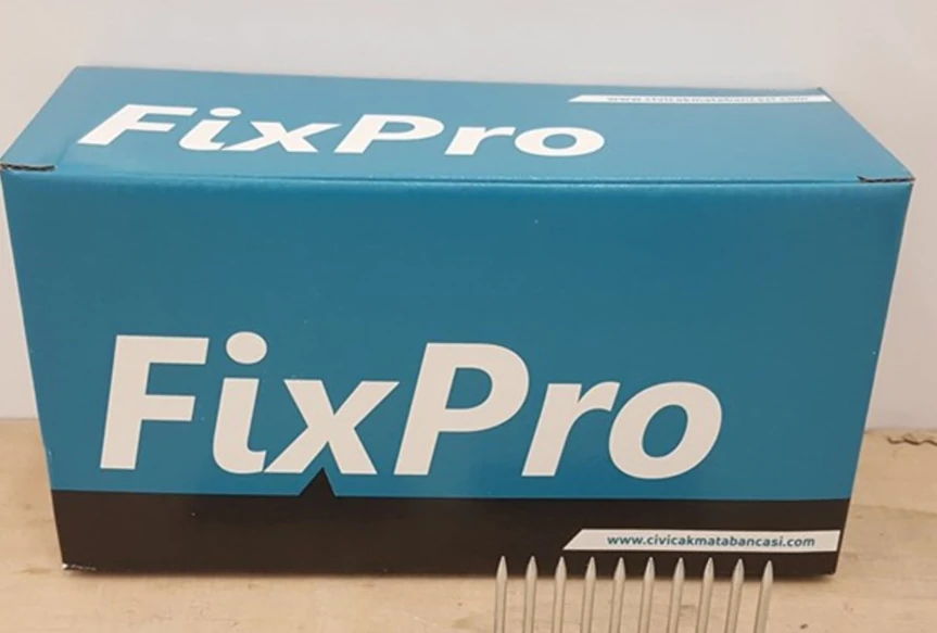 Fixpro Standart Beton Çivisi 27 mm 1.000 Adet ( Gaz Dahil )