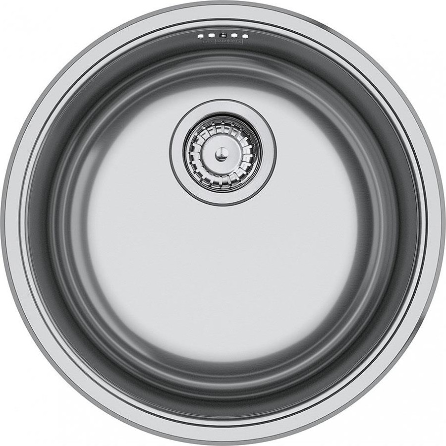 Rondo Rox 610-110-38 Paslanmaz Çelik Evye, Tezgah Altı, 38CM