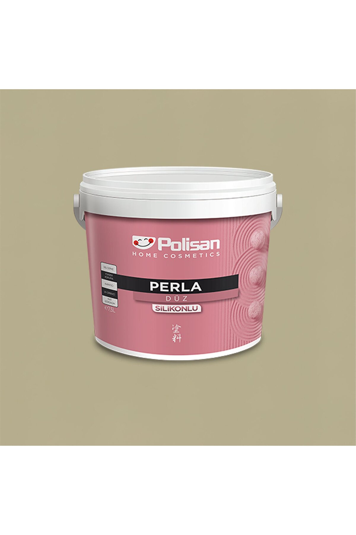 4872 - Gemlik Yeşili - Cd-8142 15 Litre Perla Silikonlu Dış Cephe Boyası (38100012200)