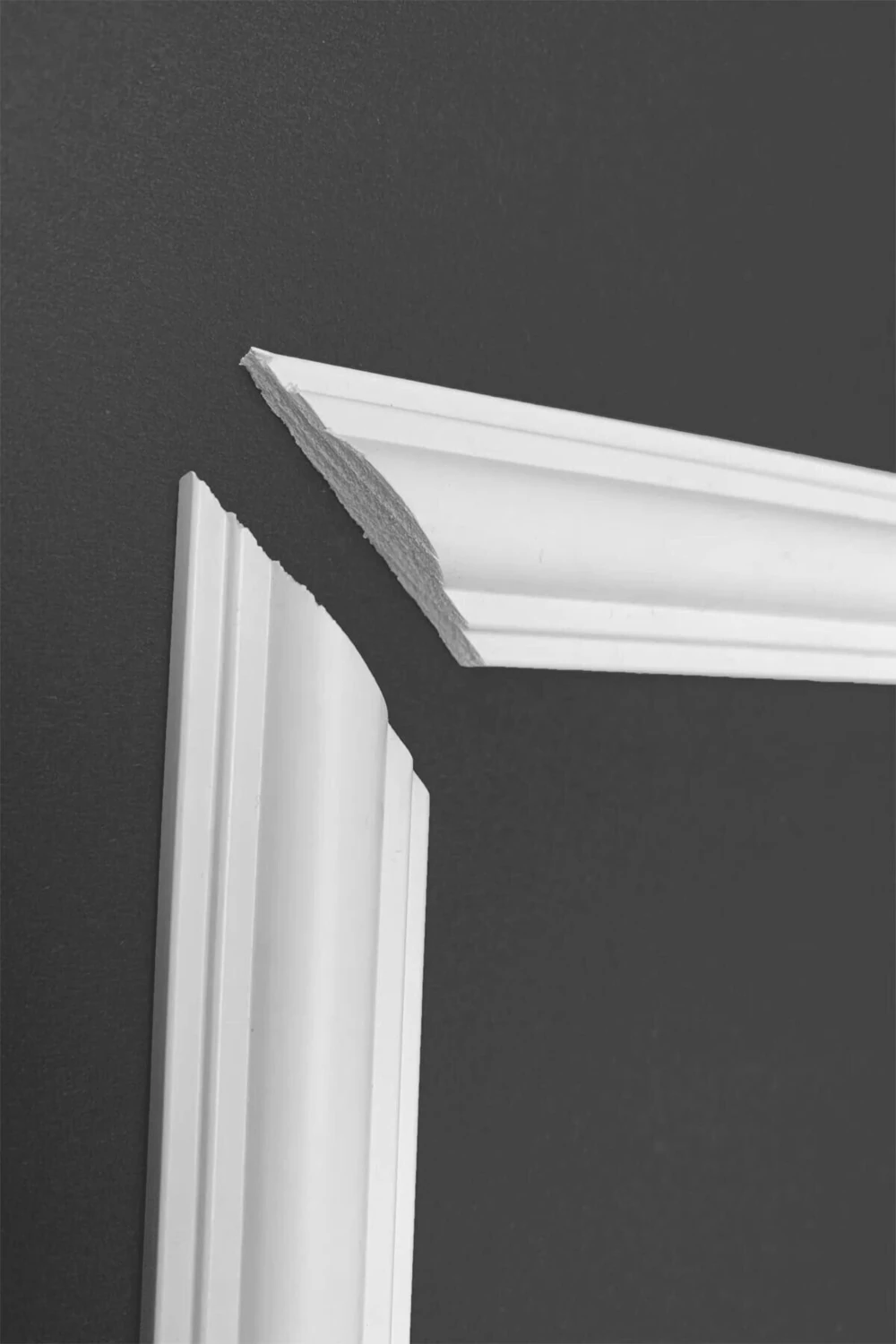 Dekoratif Boyanabilir Poliüretan Duvar Çıtası ( 1 Adet Uzunluk :240 cm En :4 Cm)- (Duvar Süsleri)