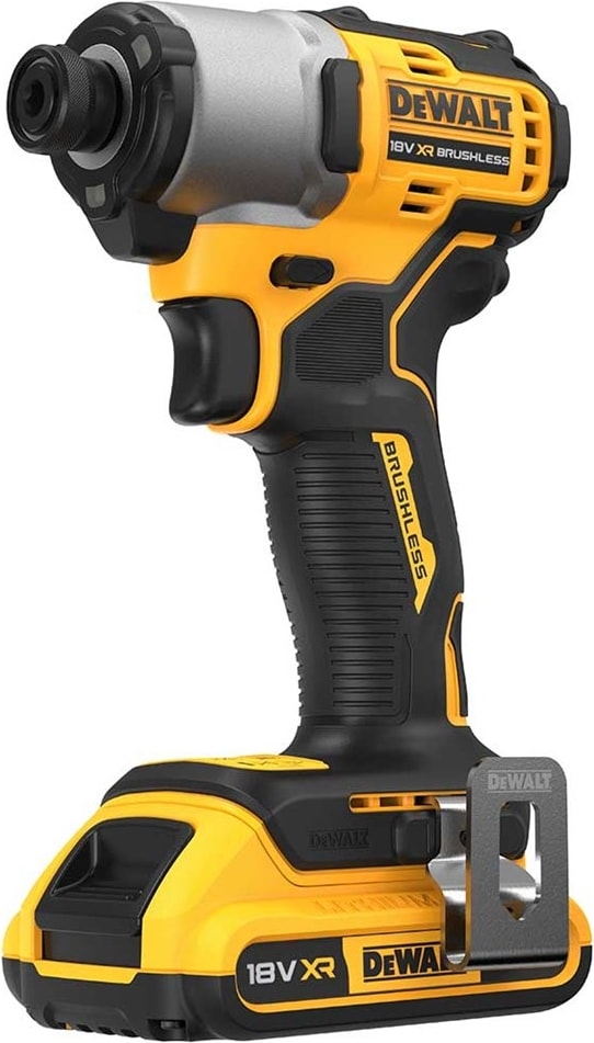 DEWALT DCF840D2T 18V 2.0AH Li-Ion Kompakt Kömürsüz Çift Akülü Darbeli Tornavida