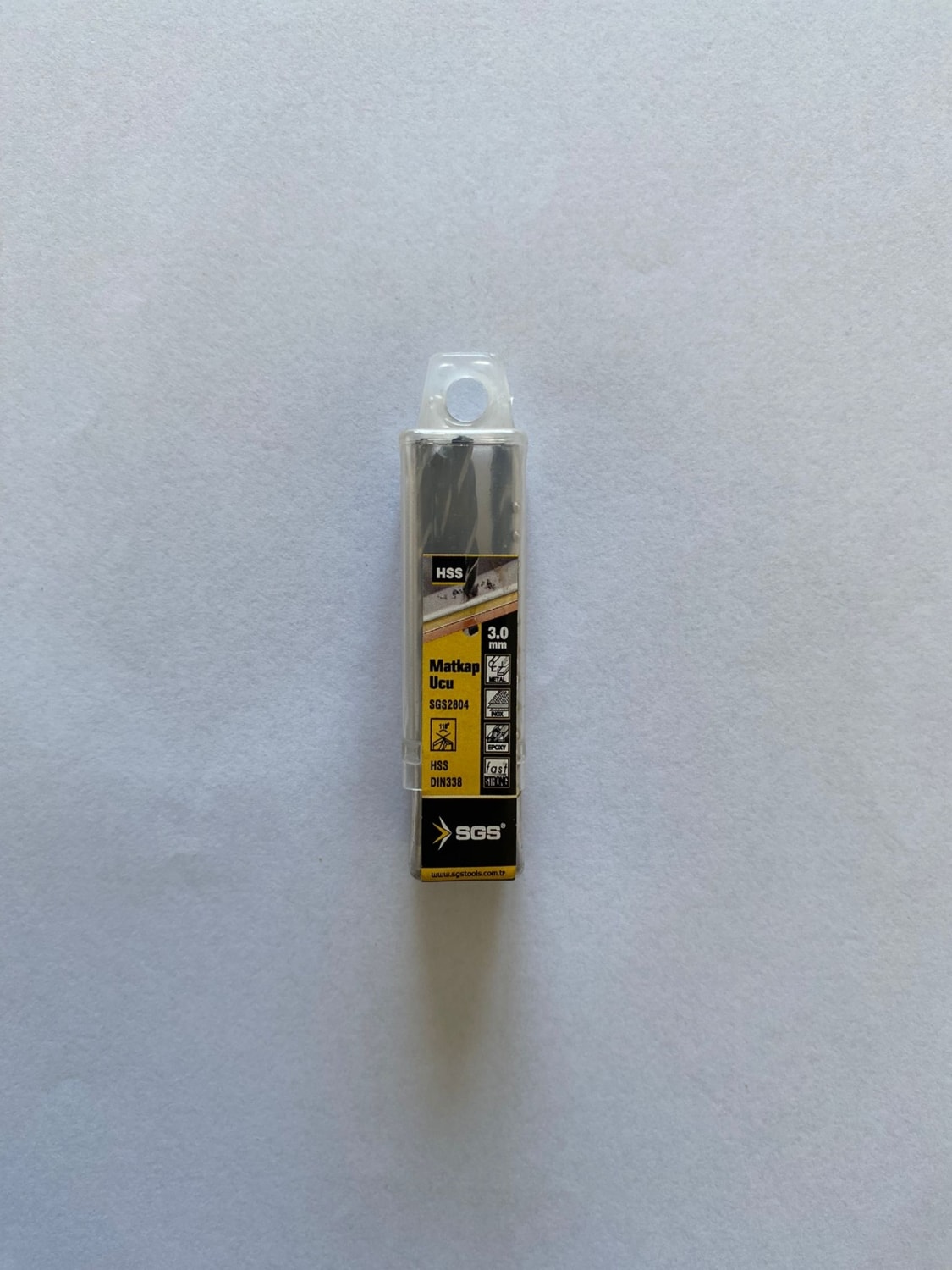 SGS Matkap Ucu Hss 3.00 mm 10'lu