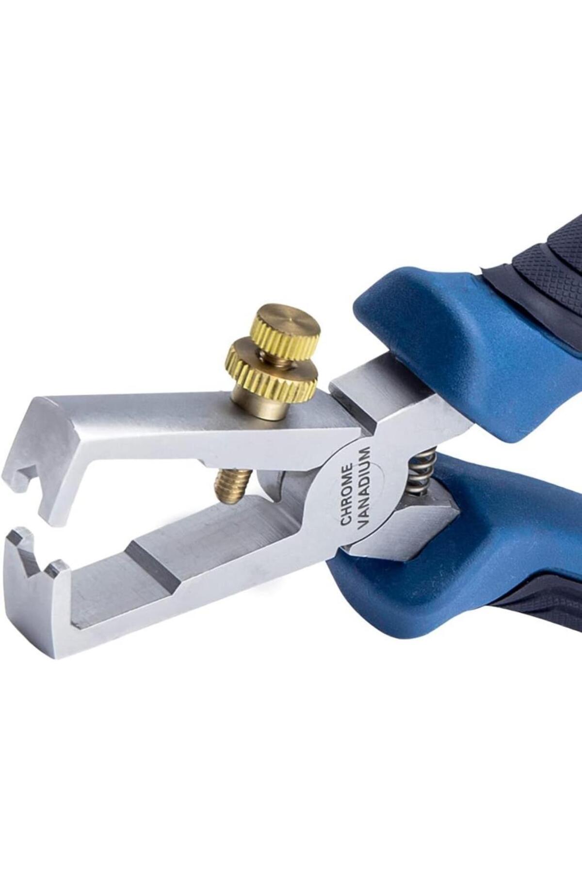 Professional Kablo Sıyırma Pensesi 160 mm 1600 A01 V03