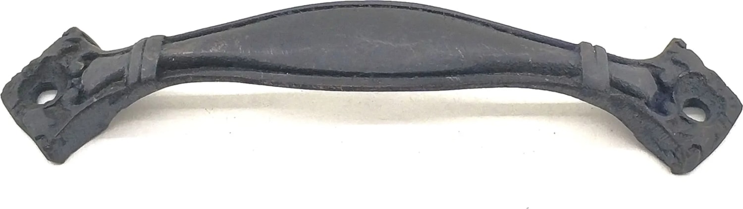 Antika Tarz Dekoratif Pirinç Deste Mobilya Kulbu - 25X120 Mm, Oksit