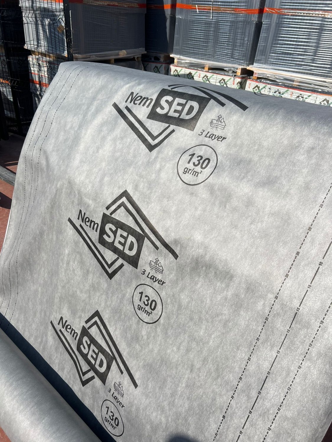 ÇATISER WABİS  DORVENT 100GR. Çatı Cephe Örtüsü 3 Layer 160M²/RULO TYVEK