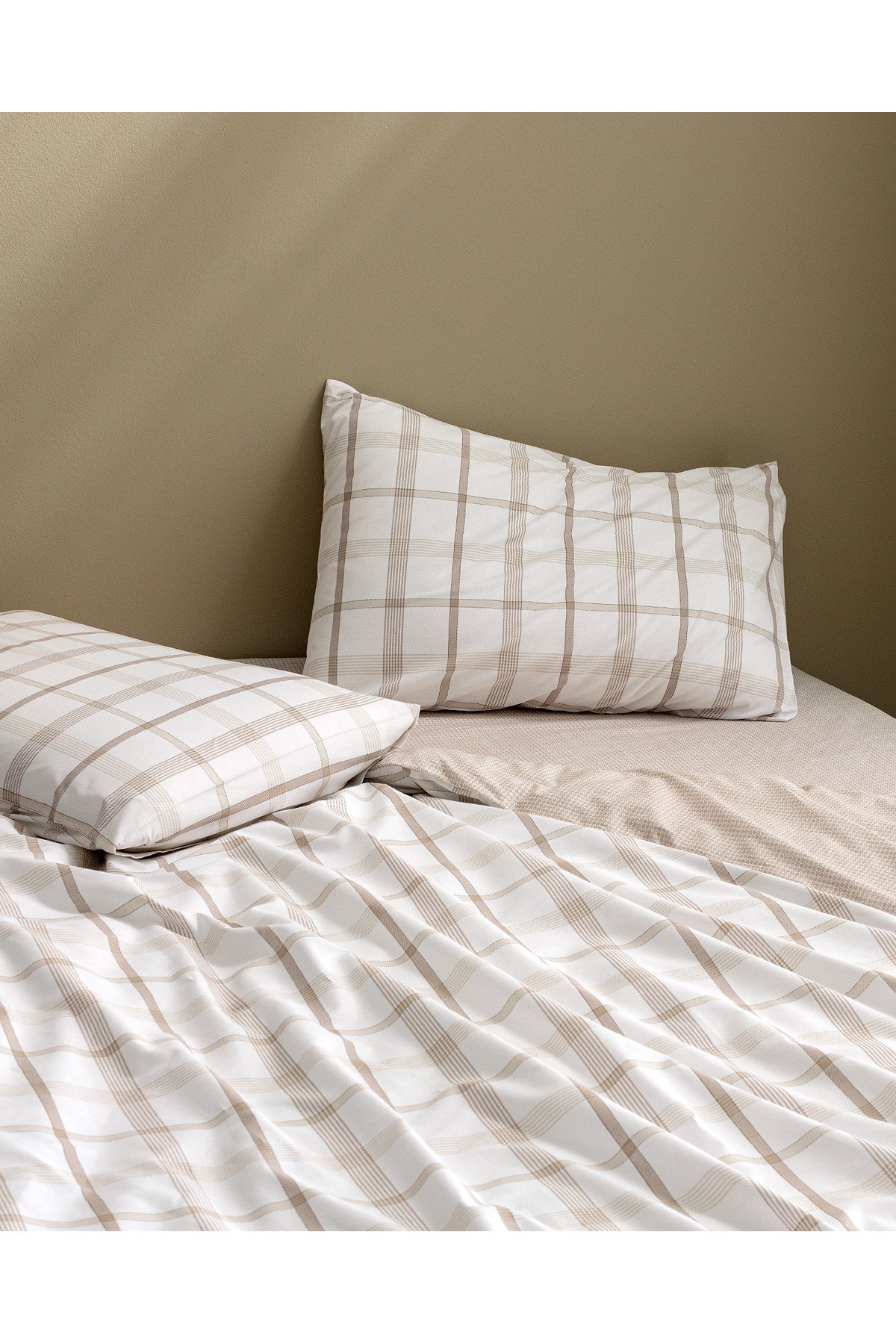 Aluin King Size  Ranforce Baskılı Nevresim Takımı