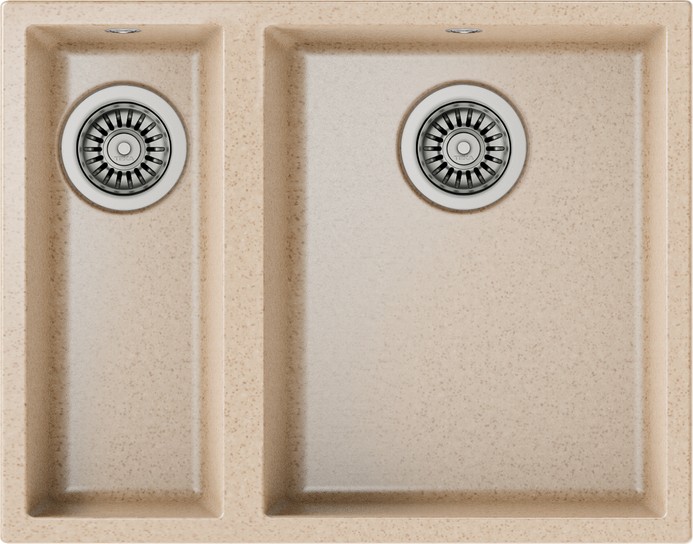 SQUARE 560 TG AVENA BEIGE Tezgahaltı Granit Eviye Bej 56 cm 115260031