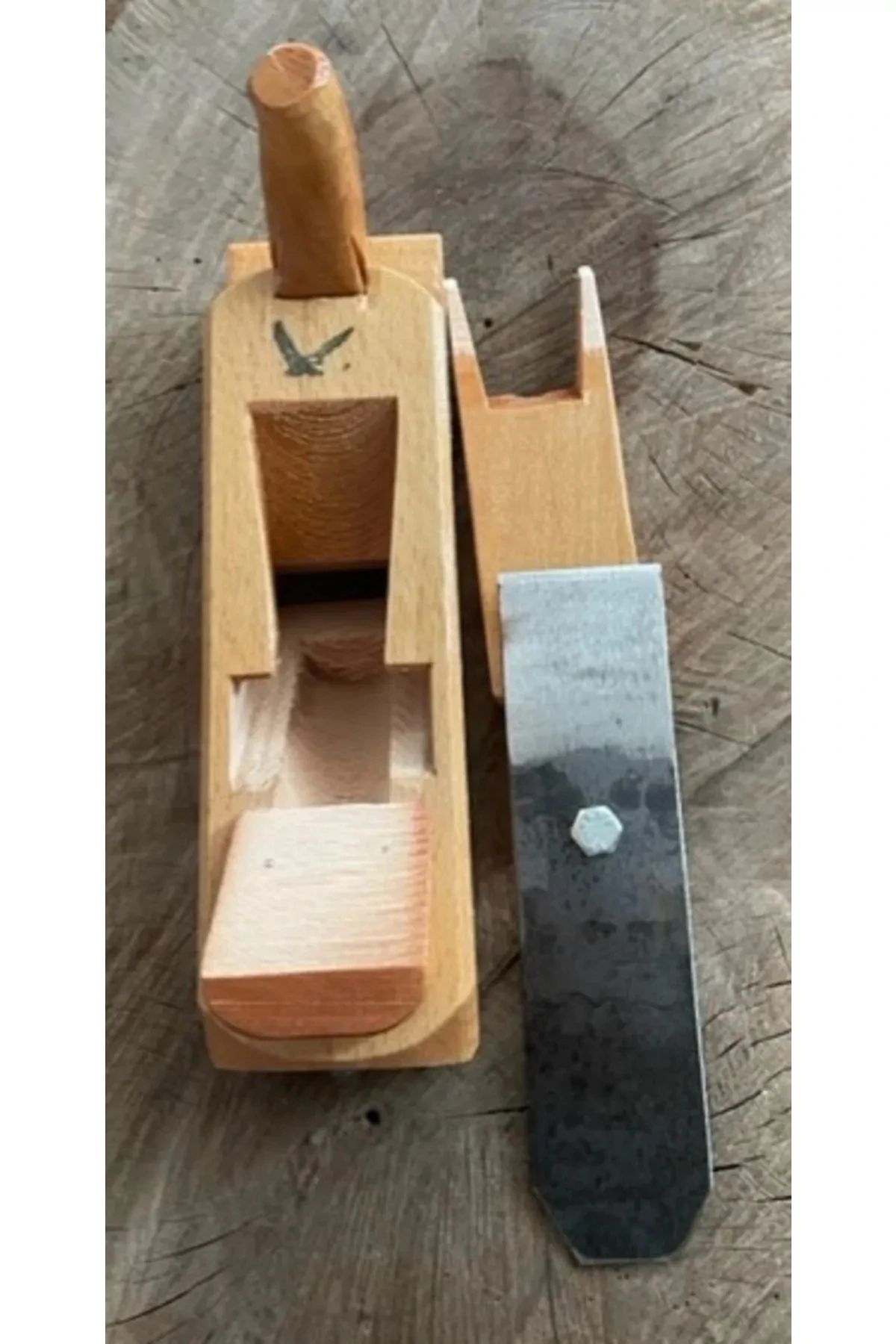 Ağaç / Ahşap Rende - Büyük Kalın Marangoz El Rende 24x7 Cm