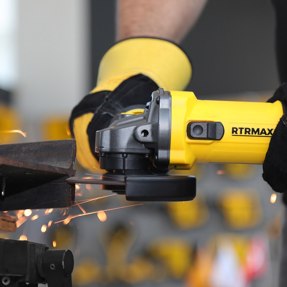 RTRMAX RTM1080 Avuç Taşlama 115 mm 750W Devir Ayarlı