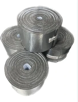 Kauçuk Bant Oto Ses Yalıtımı 6mm Alüminyum Folyolu 20 cm x 10 Metre