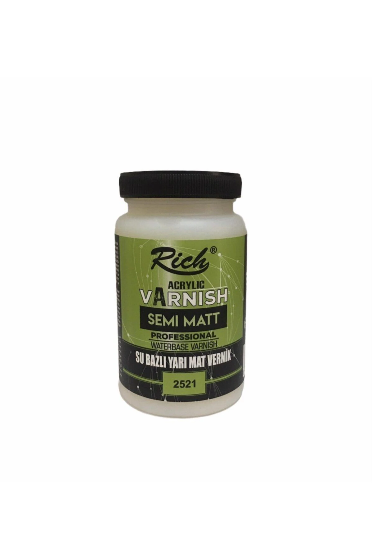 Varnısh Su Bazlı Yarı Mat Vernik 250 Cc High Gloss