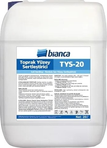 Tys-20 Toprak Yüzey Sertleştirici 20 Lt
