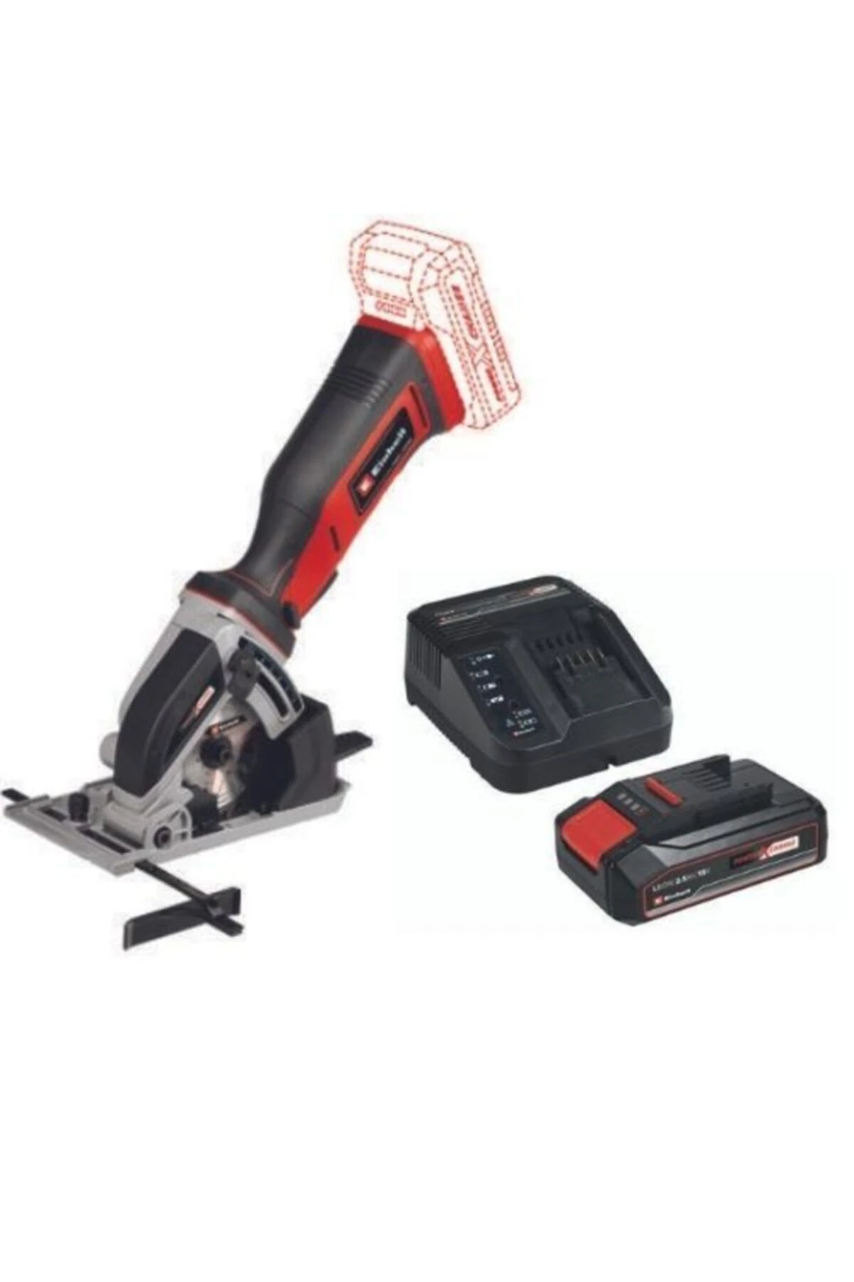 Te-cs 18/89 Li 2.5 Ah Akü Starter Kit Akülü Mini Daire Testere