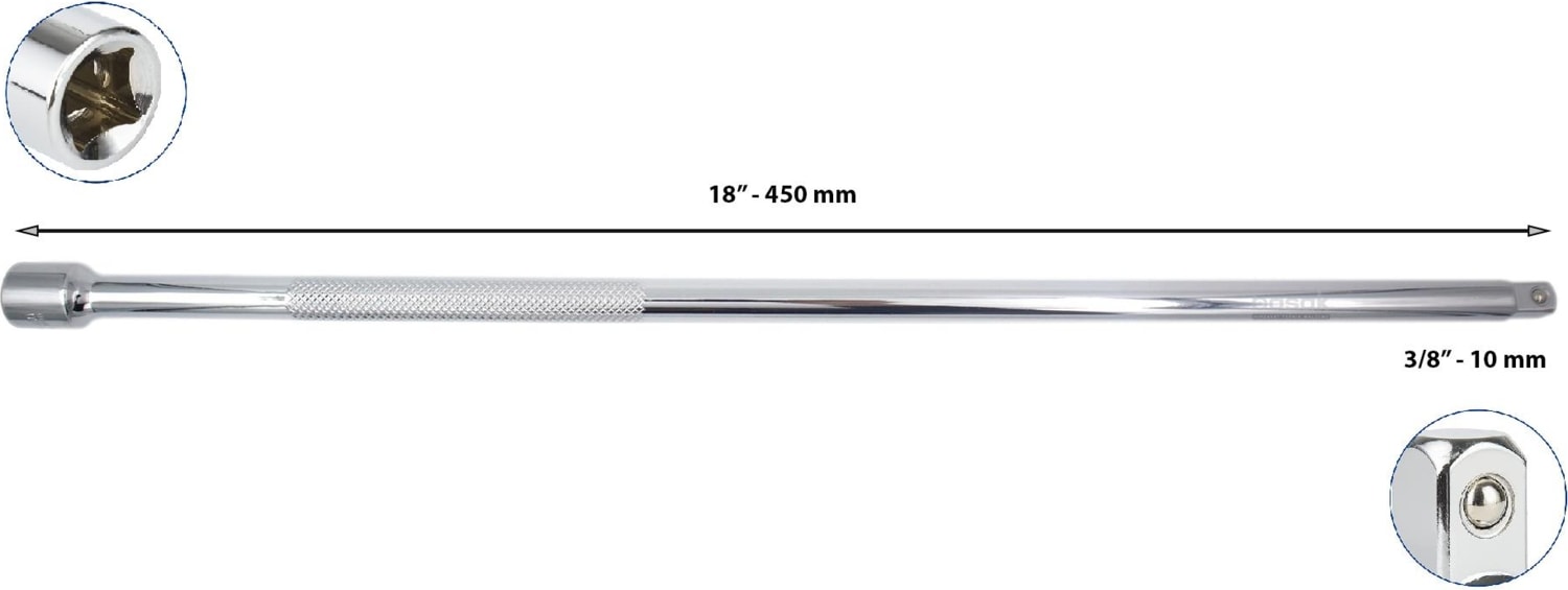 450 mm 3/8” Girişli Uzatma Kolu C11-79