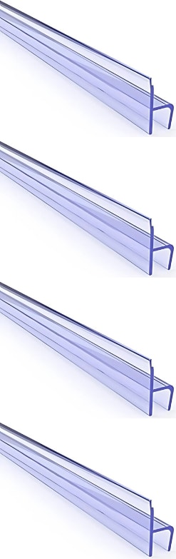 8 mm Küçük H (Y) Cam Balkon Şeffaf Fitil 4 Adet 200 cm