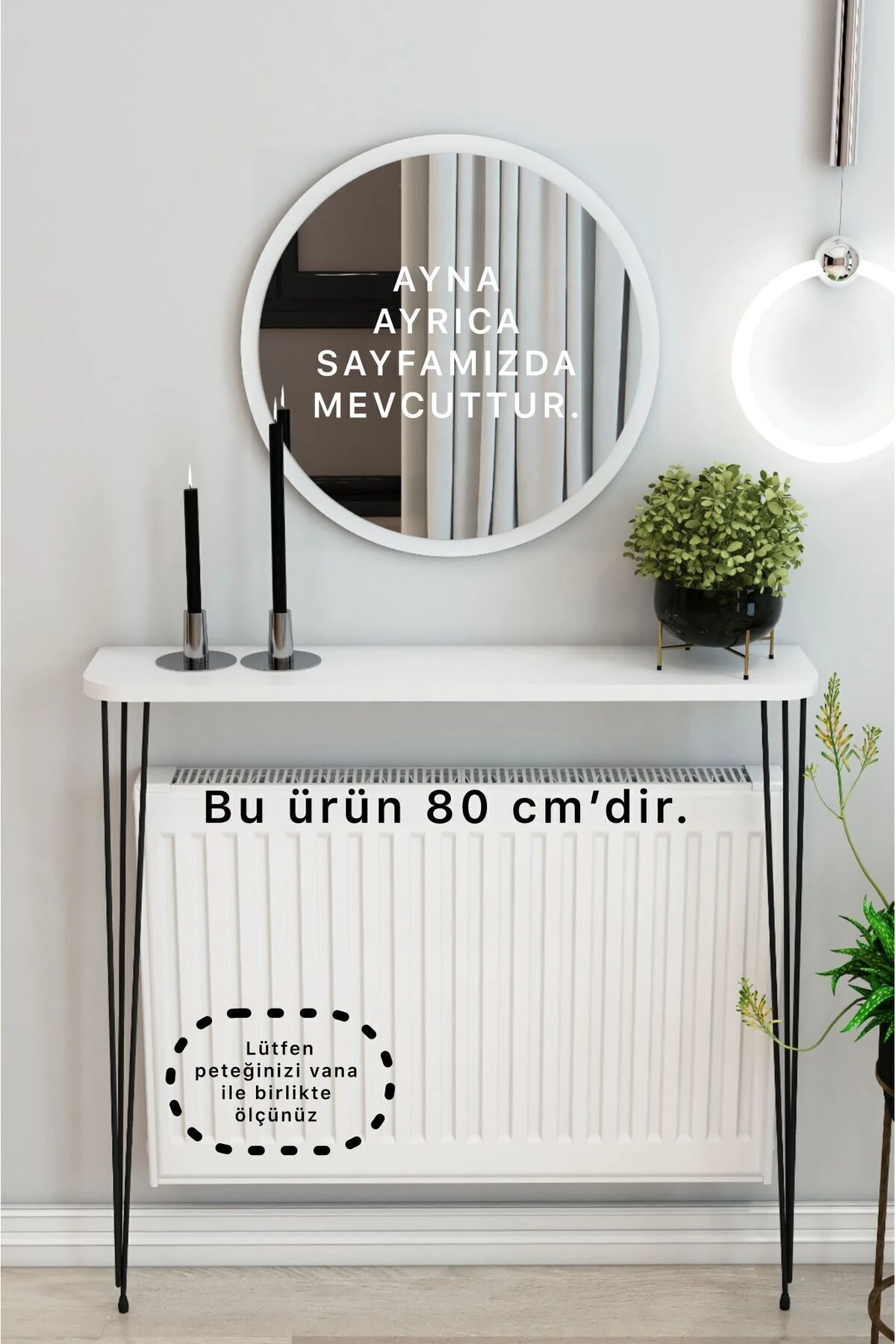 Petek Üstü Raf Dresuar Bayaz oval kenar 80cm (60-70 CM PETEK İÇİNDİR)