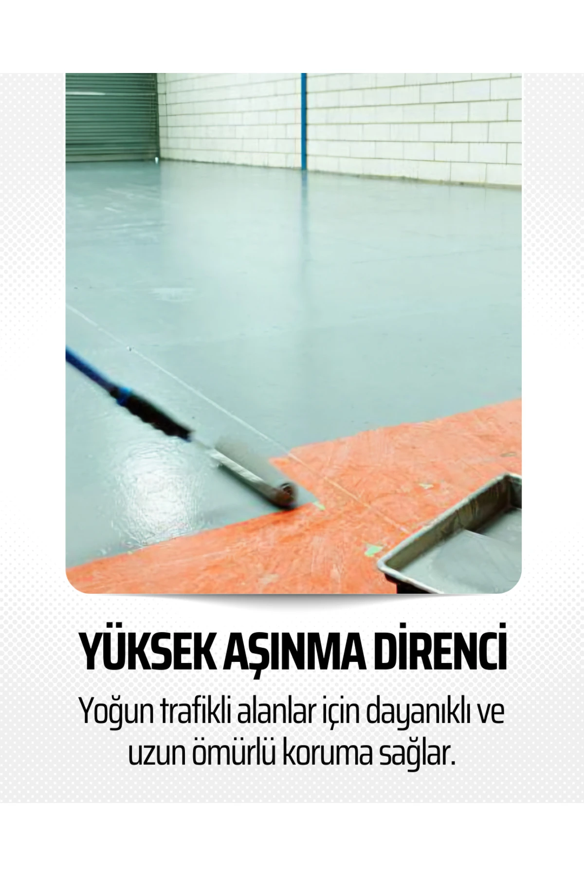 Hibrit Reçineli Çift Bileşenli Parlak Son Kat Genel Boya