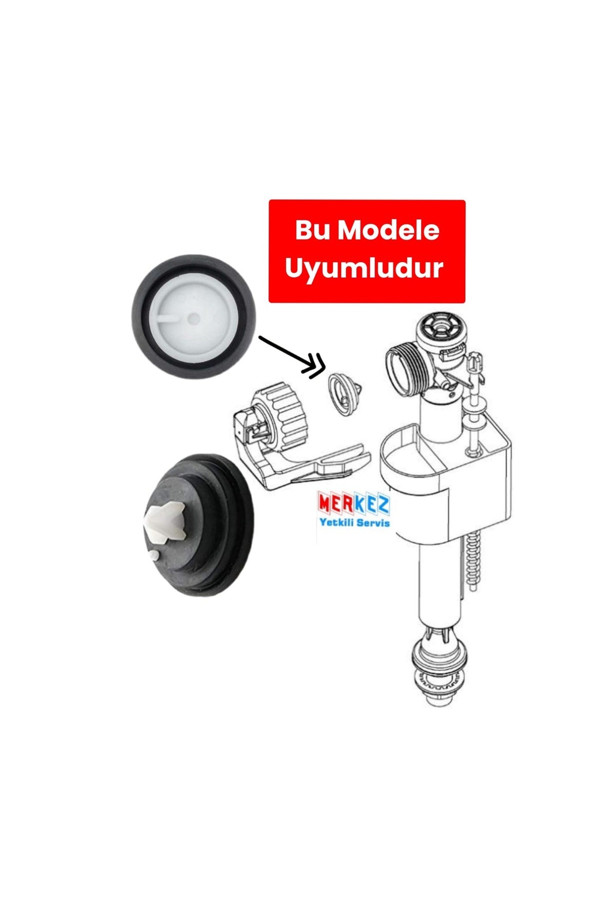 Serel 5 Adet Rezervuar İç Takım Şamandıra Contası