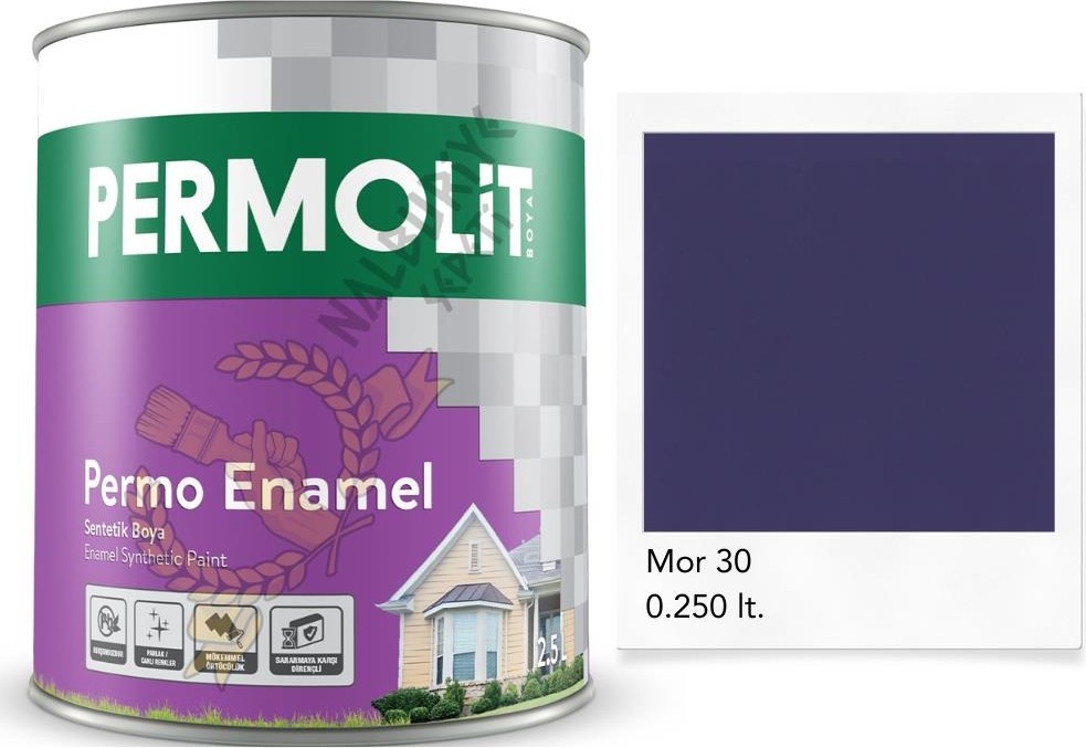 Enamel Sentetik Yağlı Boya Mor 0.250 Lt.
