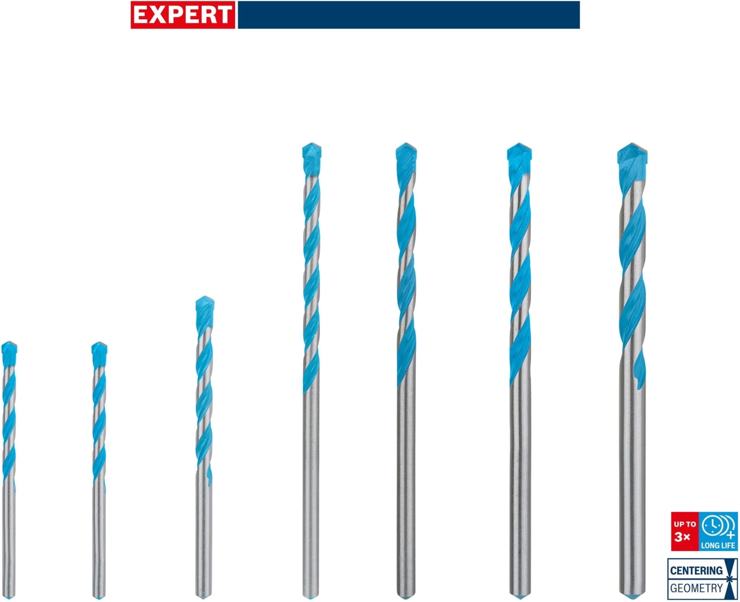 BOSCH Expert Cyl-9 7'li Çok Amaçlı Matkap Ucu Seti 2608900648