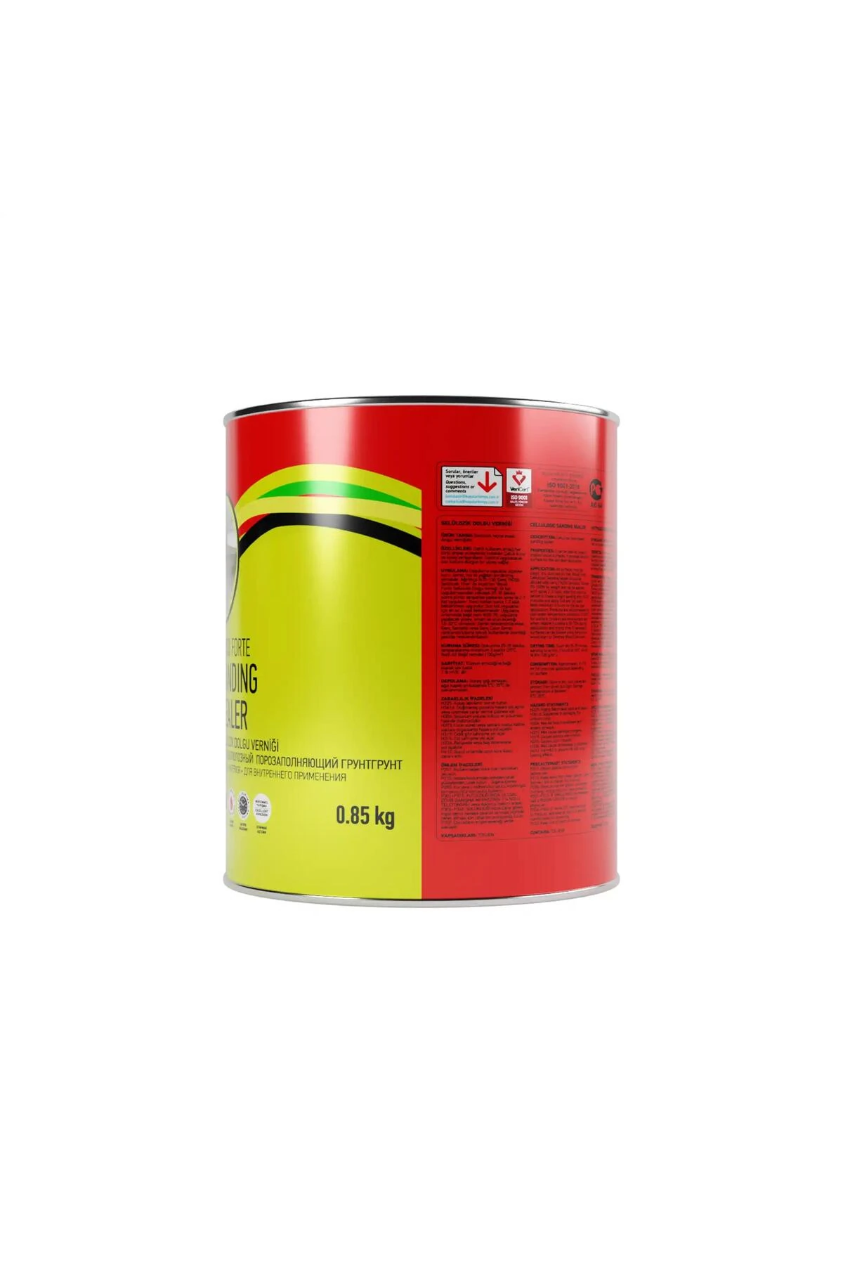 Selülozik Dolgu Verniği 0.85 Kg