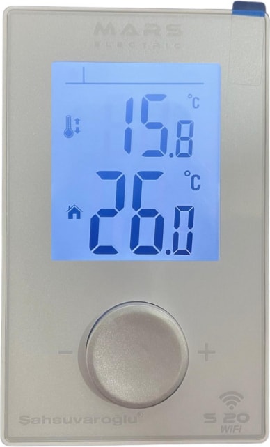 S20 Wifi-Beyaz Mobile Dijital Oda Termostatı