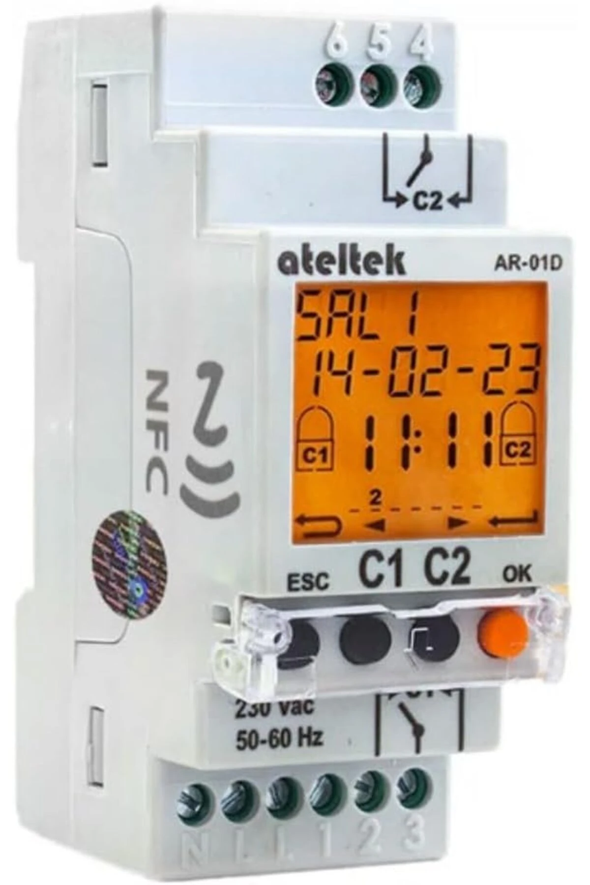 acelya AR-01D-NFC Astronomik Zaman Saati Star Shop Trend 1058548