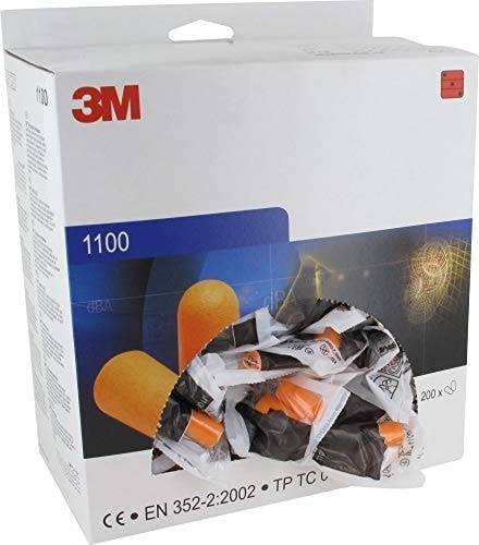 1100 Ipsiz Kulak Tıkacı SNR37DB 200ADET