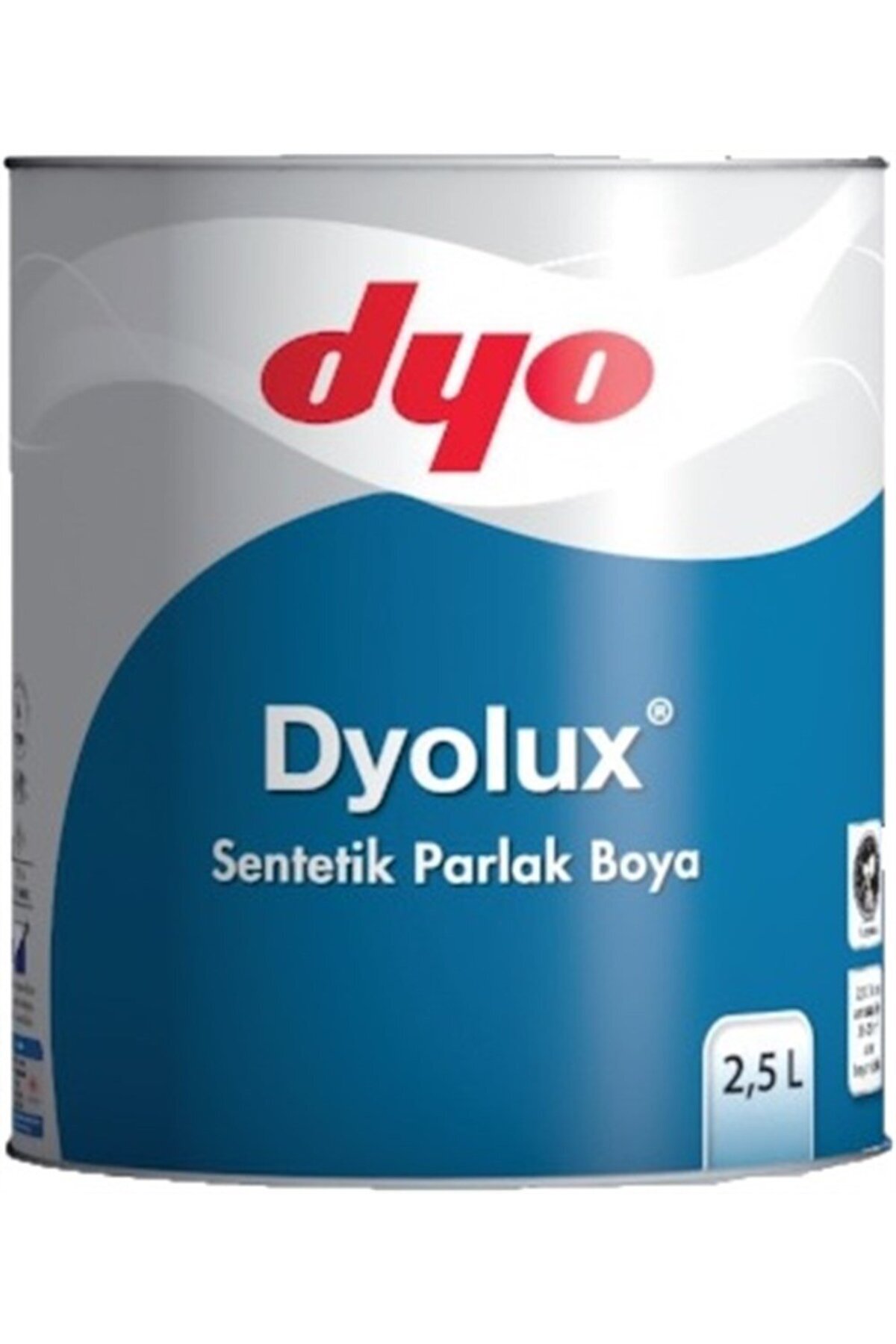 lüx Sentetik Parlak Boya 0,75 Lt Beyaz