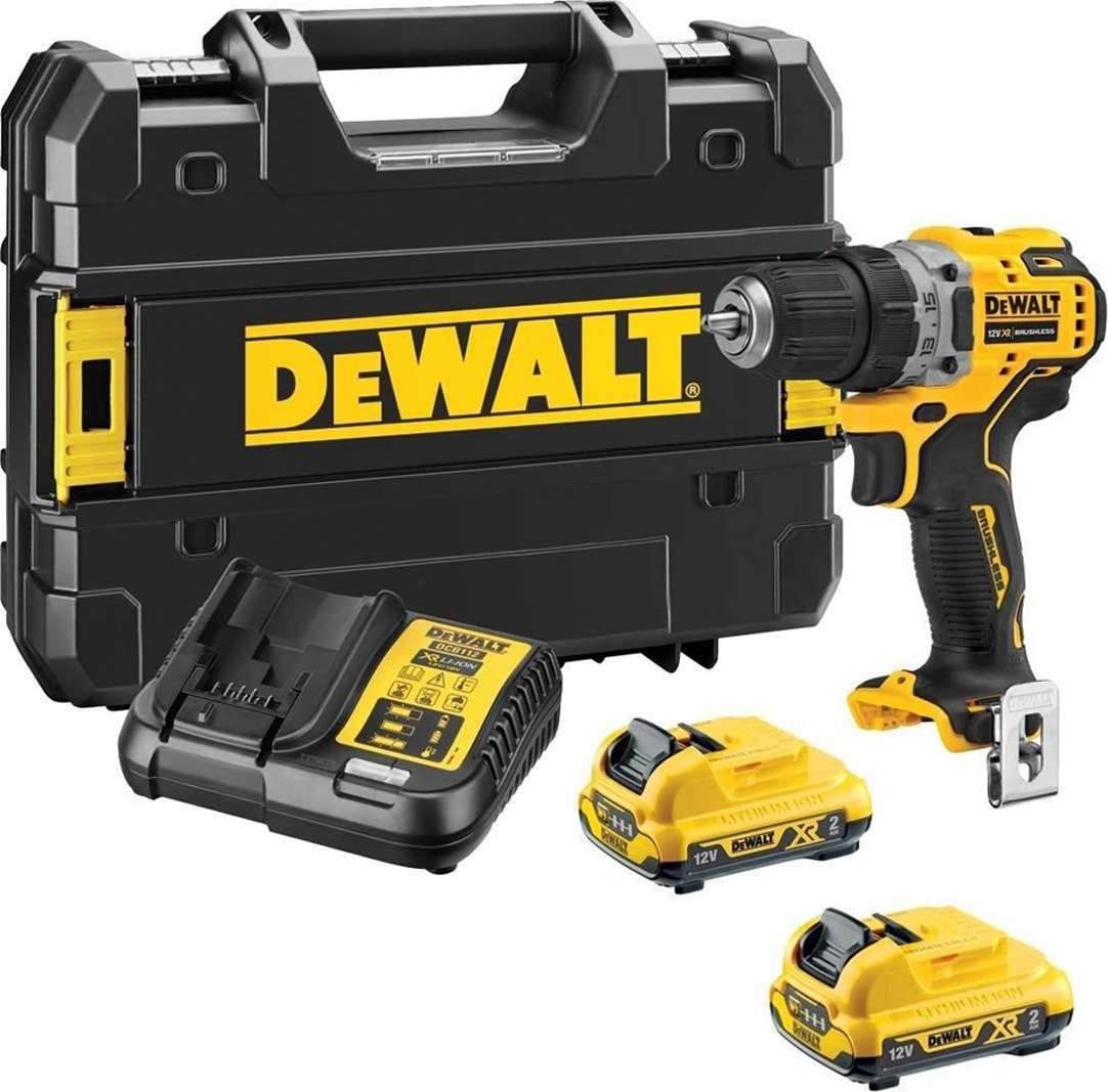 DEWALT Şarjlı Vidalama Makinesi Compact 12V 2AH Kit DCD701D2-QW