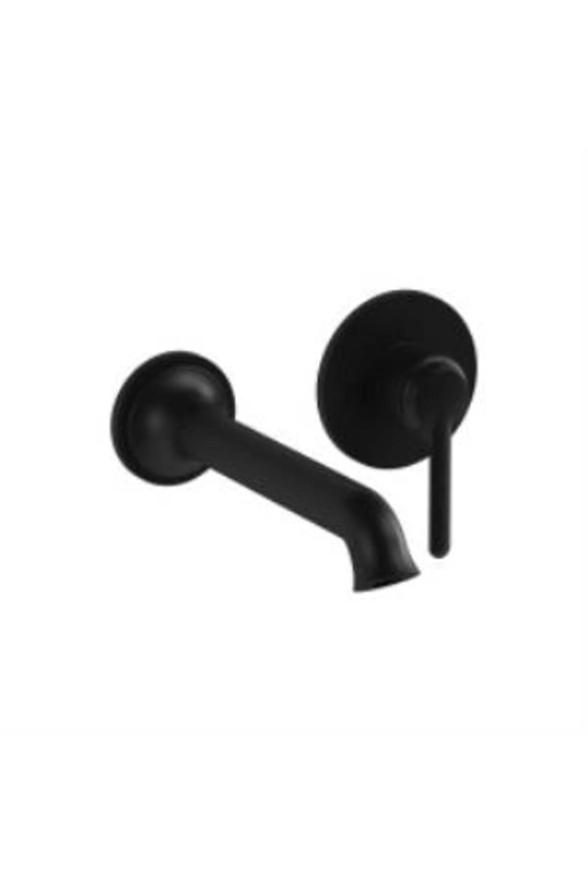 Origin Classic A4288936 Iki Delikli Ankastre Lavabo Bataryası Sıva Üstü Mat Siyah