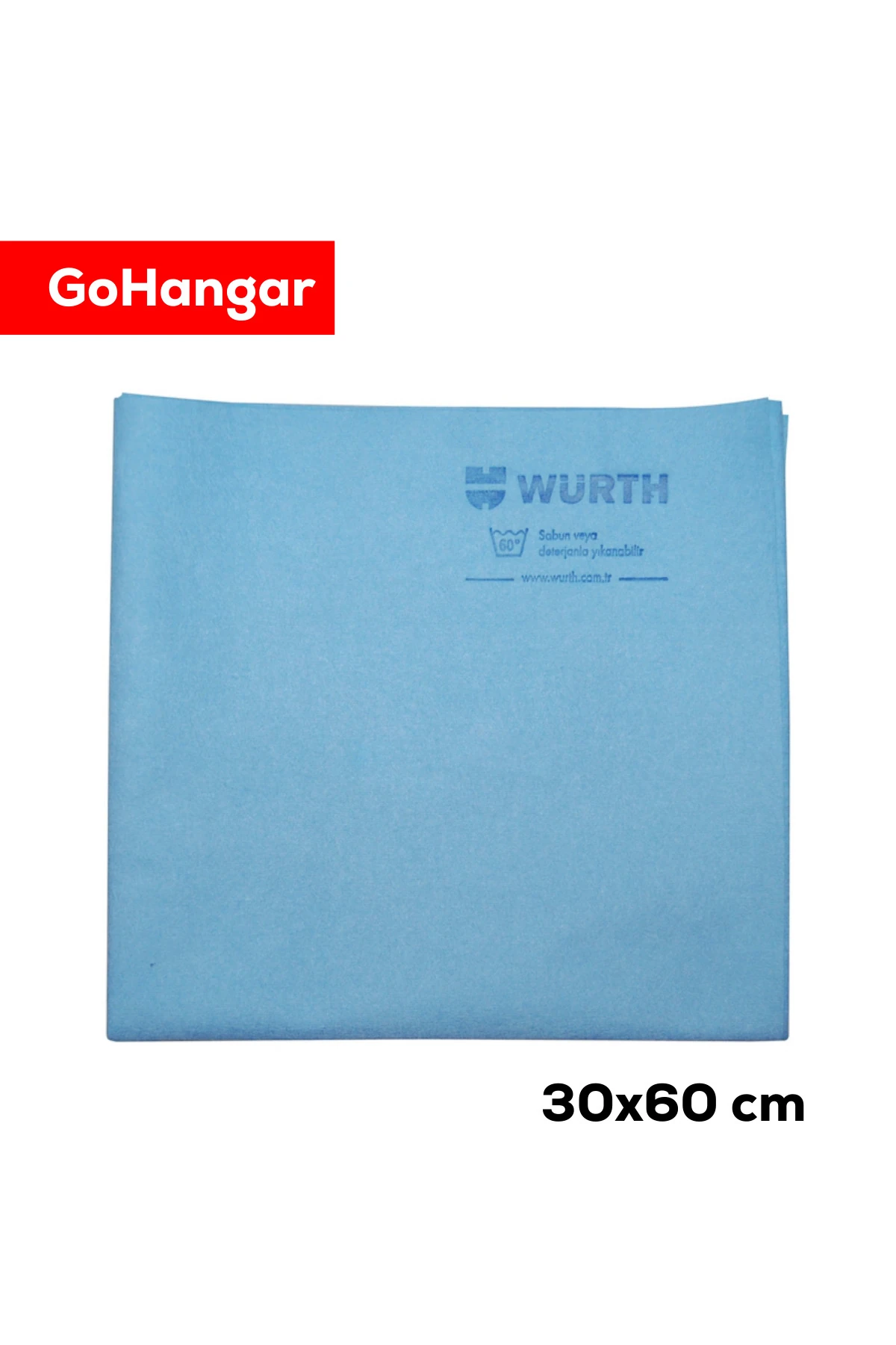 Sentetik Deri Bez Mavi 38x60 cm 130 g | Dayanıklı, Şık ve Çok Amaçlı Kullanım