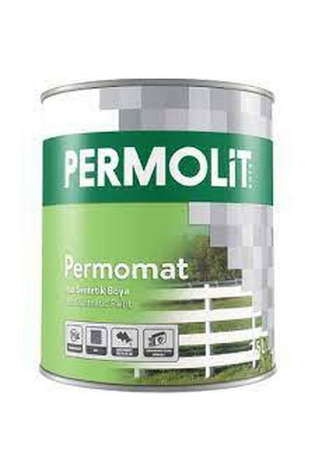 Permomat Mat Sentetik Boya 0,75 L