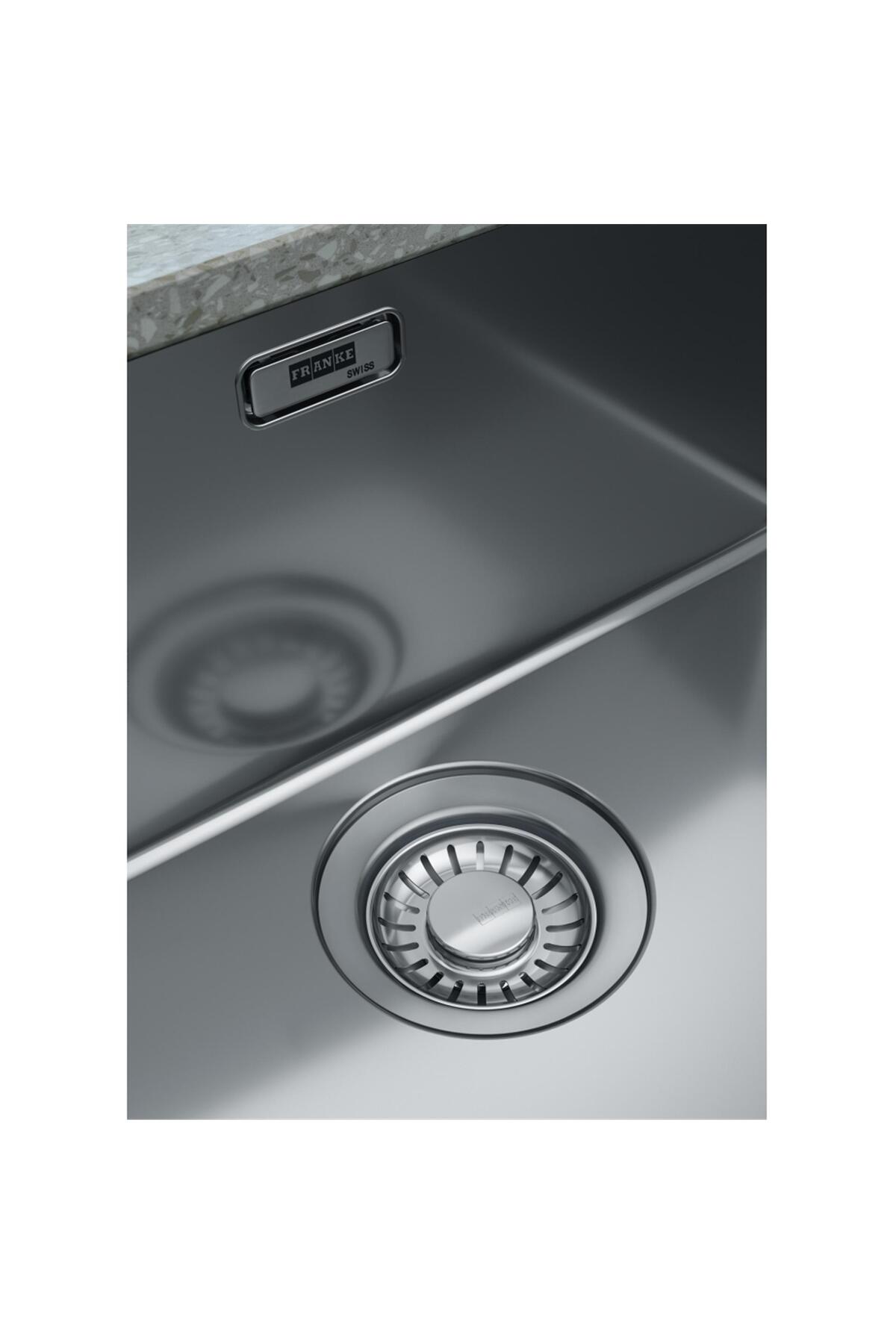 İnox Mythos Myx 110-50 Tek Gözlü Damlalıksız Eviye (122.0654.857)