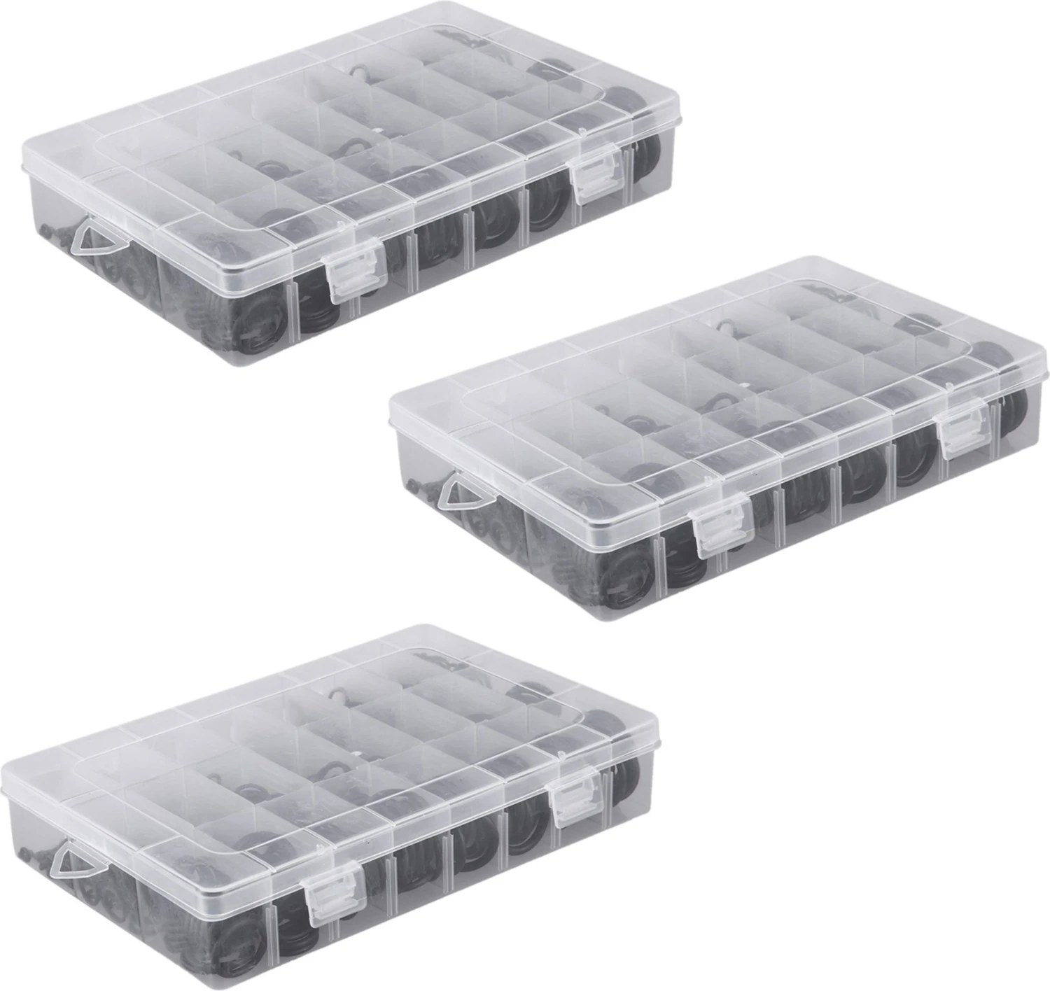 3600 Adet Nbr Conta Halkası Kiti Kalınlığı 1.5mm 2.4mm 3.1mm Nitril Nbr O-Ring Conta Sızdırmazlık Halkası (Yurt Dışından)