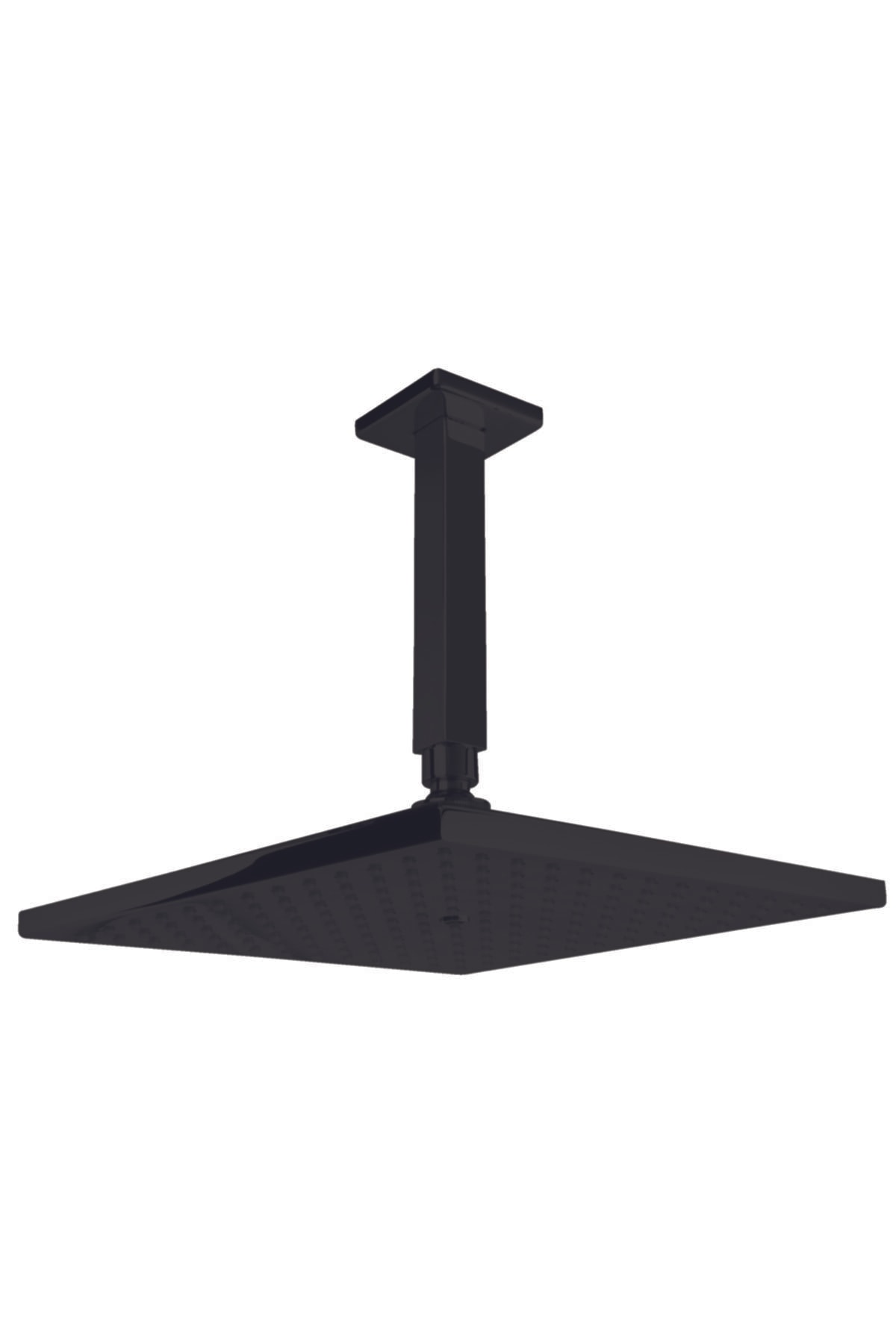 Ankastre Dus Baslıkları Abs Corner Tavandan Ayarlı Dus Baslıgı Sıyah 470532b