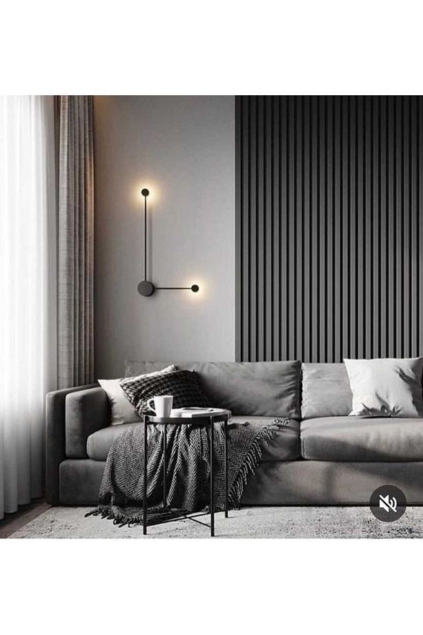 Kargo Bedava Antalya Yıldız Duvar Lambri Profili Lb 3771 Soft Touch Fırtına Gri