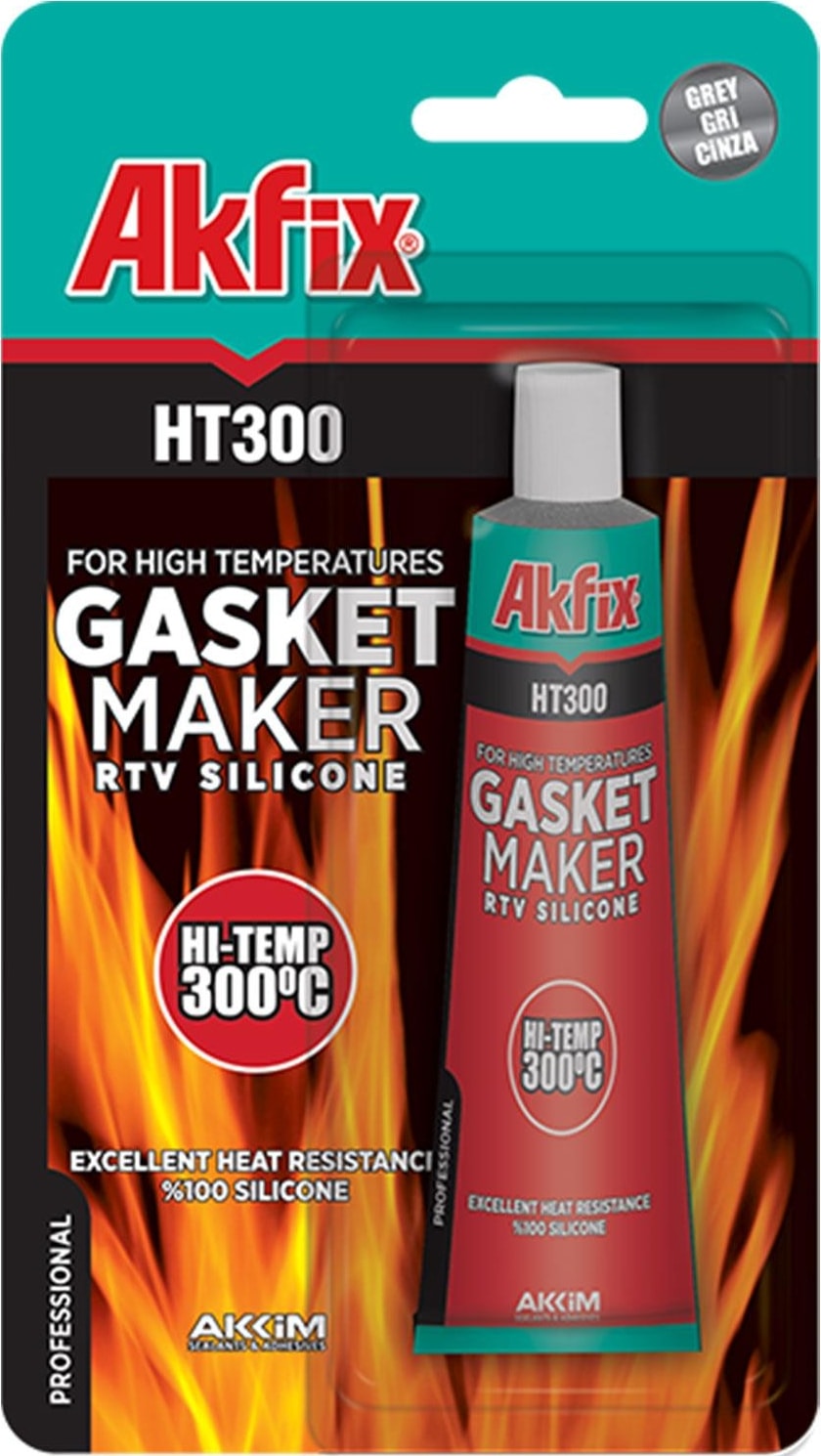 Silikon Yüksek Isıya Dayanıklı Silikon Conta Kırmızı 300°C 50 ml